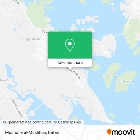 Musholla al-Muslihun map