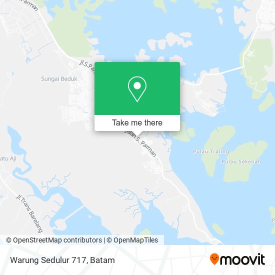 Warung Sedulur 717 map