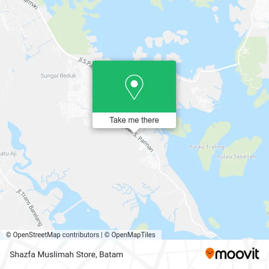Shazfa Muslimah Store map