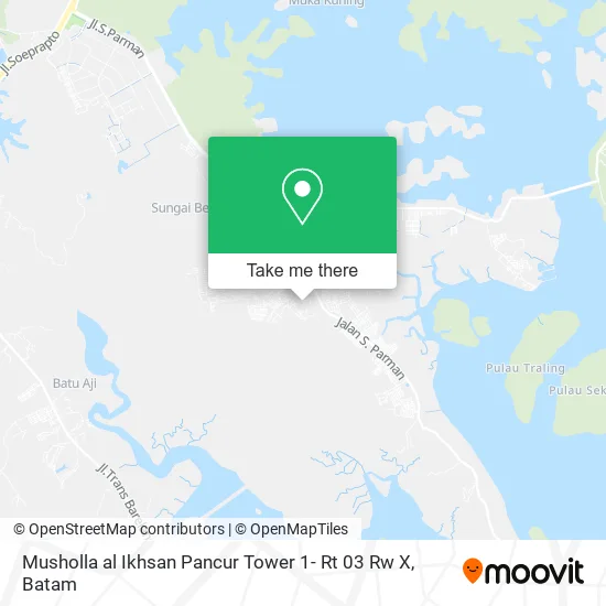 Musholla al Ikhsan Pancur Tower 1- Rt 03 Rw X map