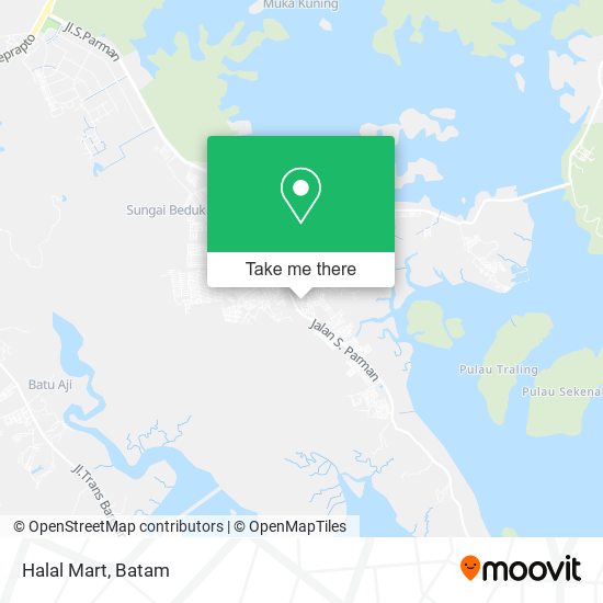 Halal Mart map