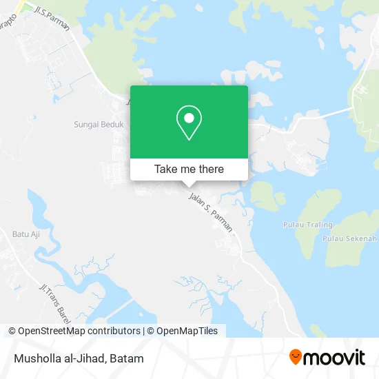 Musholla al-Jihad map