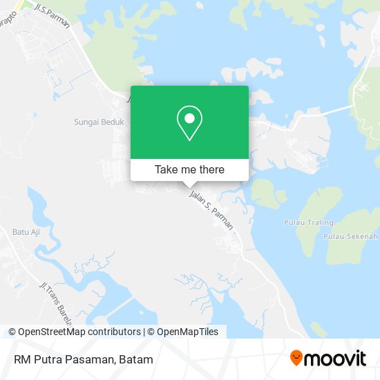 RM Putra Pasaman map