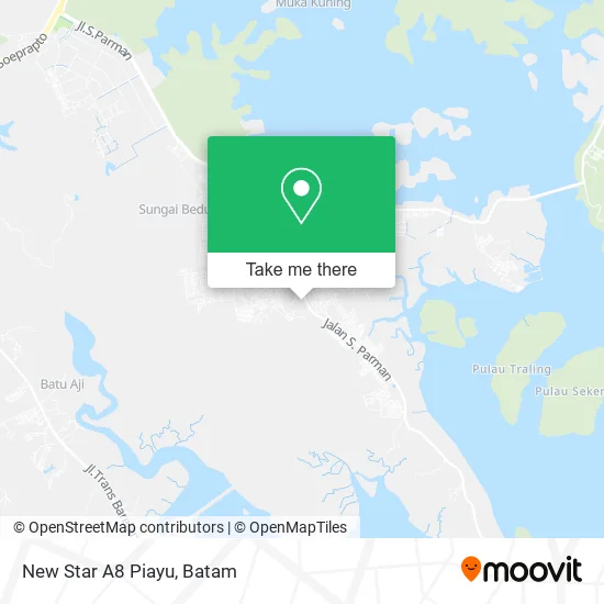 New Star A8 Piayu map