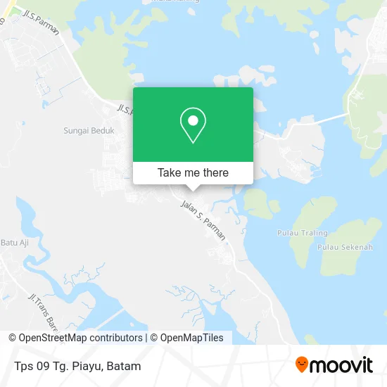 Tps 09 Tg. Piayu map