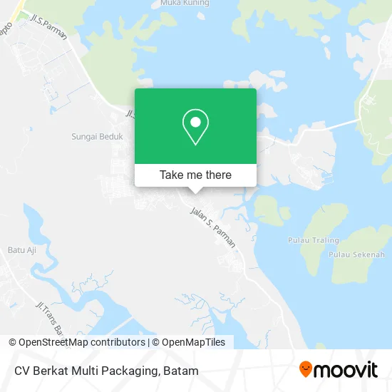 CV Berkat Multi Packaging map
