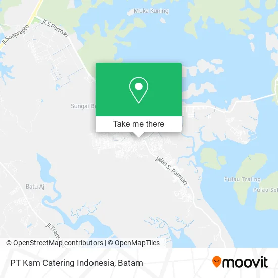PT Ksm Catering Indonesia map