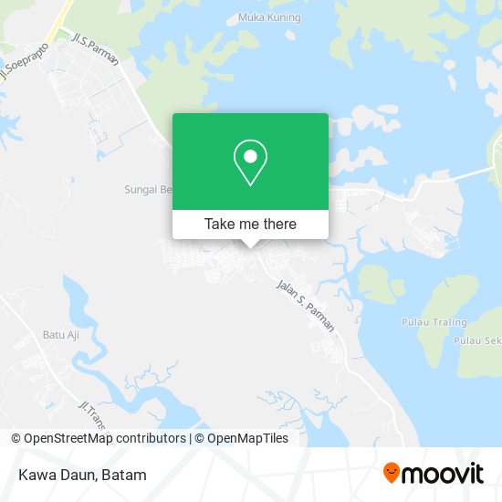 Kawa Daun map