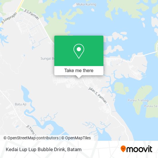 Kedai Lup Lup Bubble Drink map