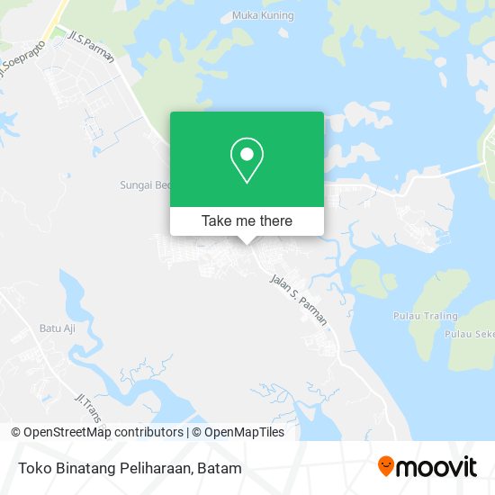 Toko Binatang Peliharaan map