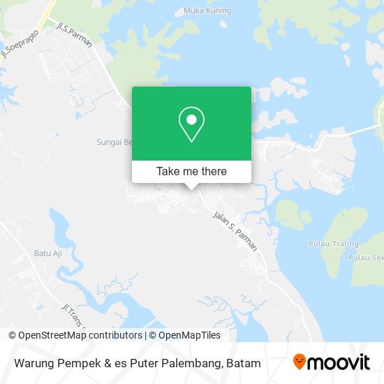 Warung Pempek & es Puter Palembang map