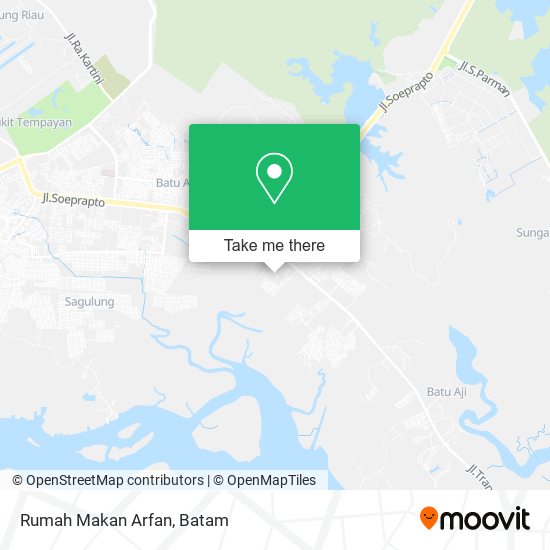 Rumah Makan Arfan map