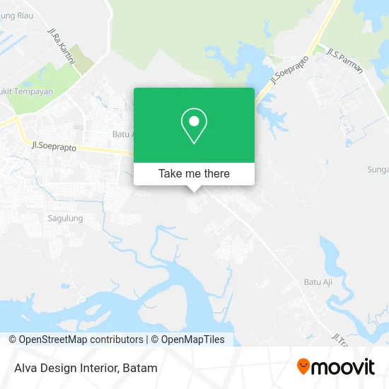 Alva Design Interior map