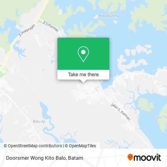 Doorsmer Wong Kito Balo map