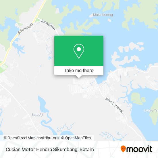 Cucian Motor Hendra Sikumbang map