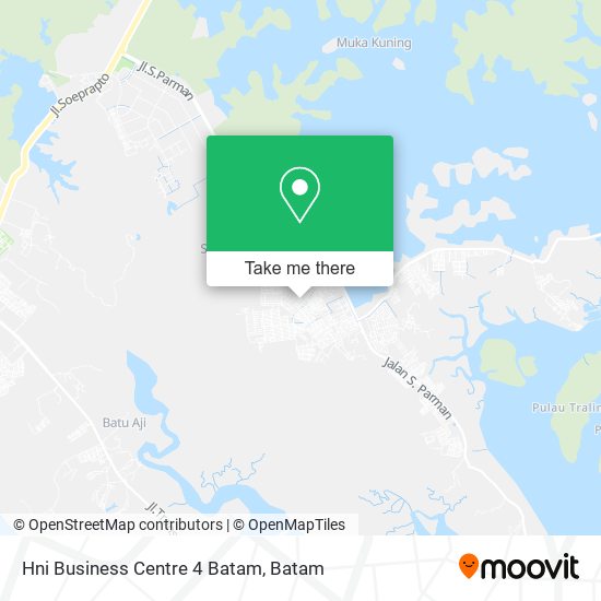 Hni Business Centre 4 Batam map