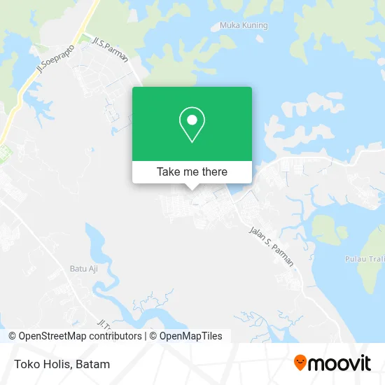 Toko Holis map