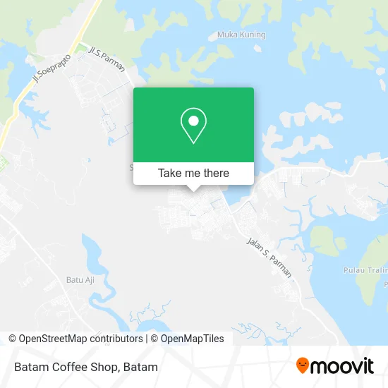 Batam Coffee Shop map