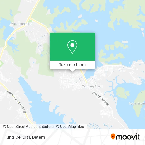 King Cellular map