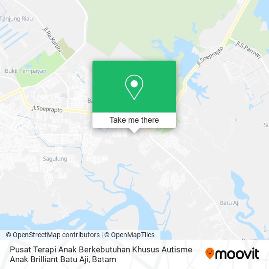 Pusat Terapi Anak Berkebutuhan Khusus Autisme Anak Brilliant Batu Aji map
