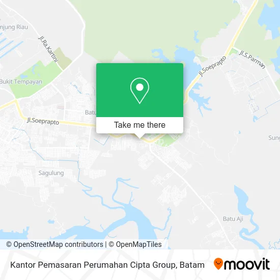 Kantor Pemasaran Perumahan Cipta Group map