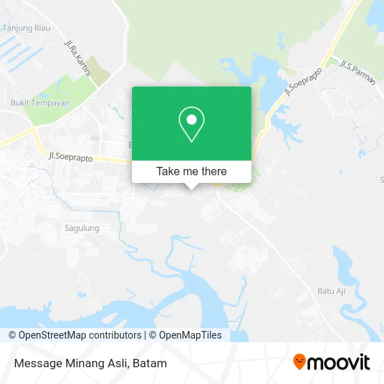 Message Minang Asli map