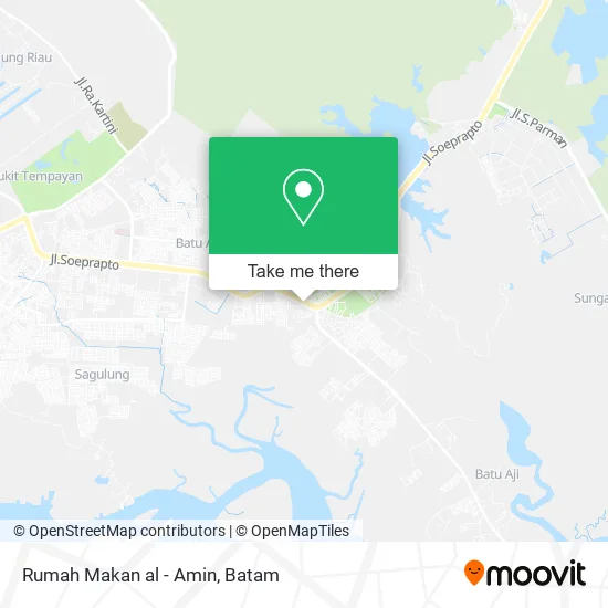 Rumah Makan al - Amin map
