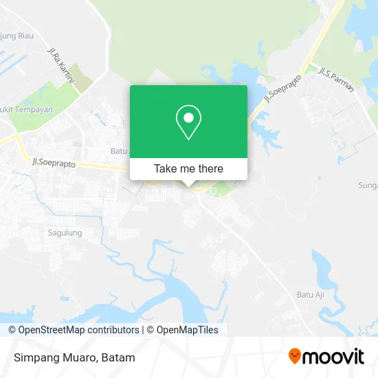 Simpang Muaro map