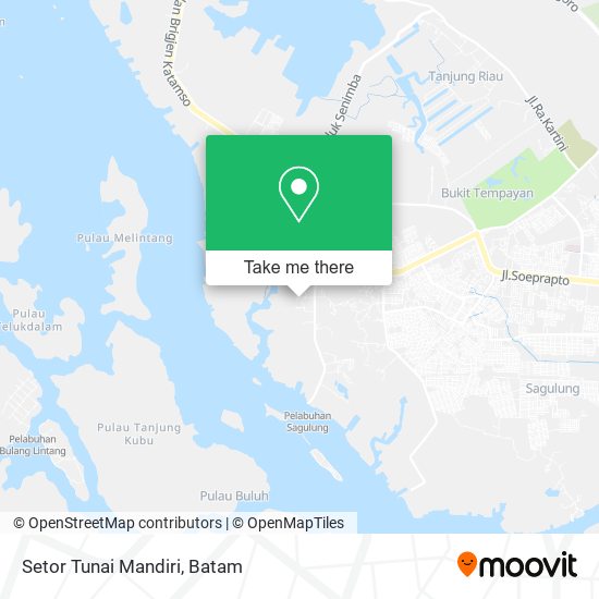 Setor Tunai Mandiri map