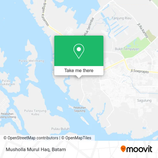 Musholla Murul Haq map