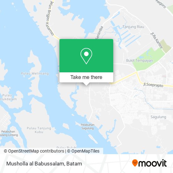 Musholla al Babussalam map