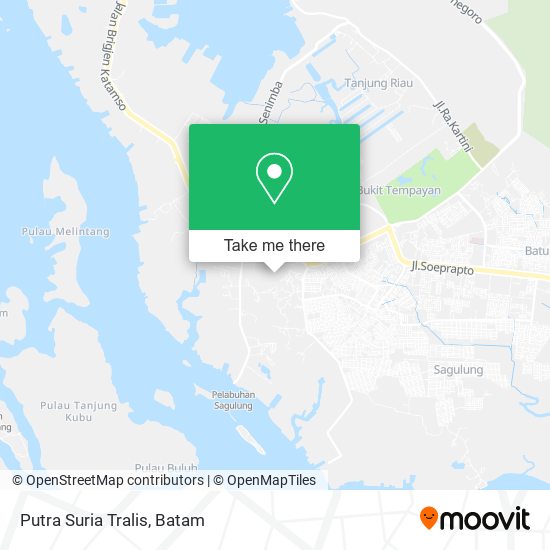 Putra Suria Tralis map