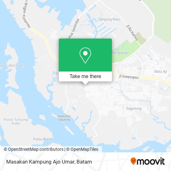 Masakan Kampung Ajo Umar map