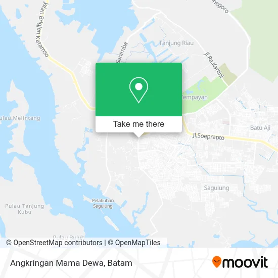 Angkringan Mama Dewa map