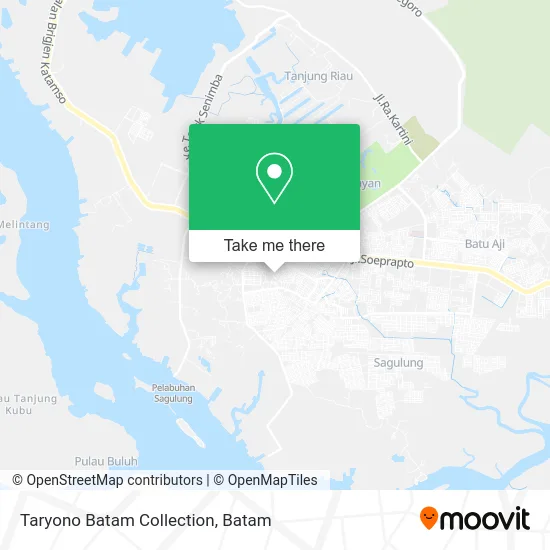 Taryono Batam Collection map
