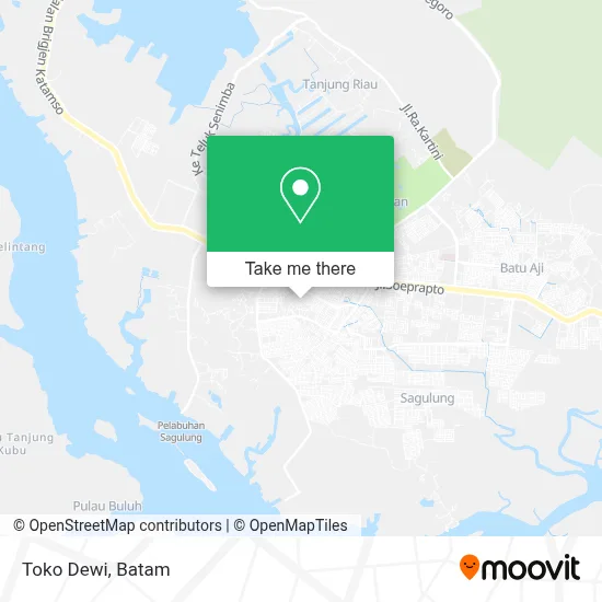 Toko Dewi map