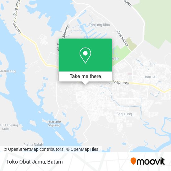 Toko Obat Jamu map