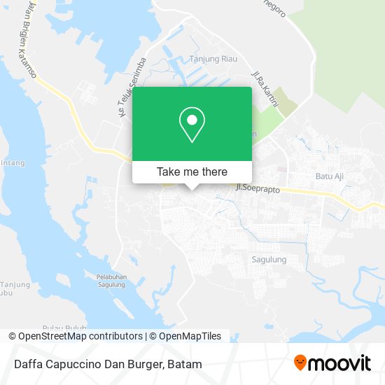Daffa Capuccino Dan Burger map