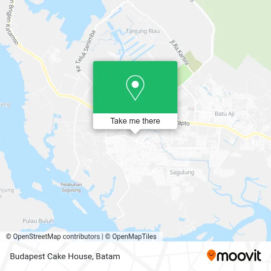Budapest Cake House map