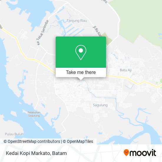 Kedai Kopi Markato map