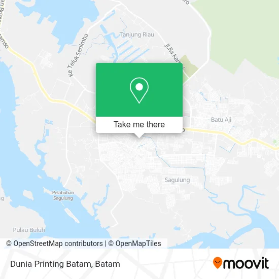 Dunia Printing Batam map