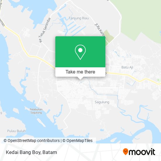 Kedai Bang Boy map