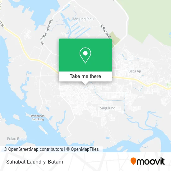 Sahabat Laundry map