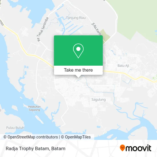 Radja Trophy Batam map