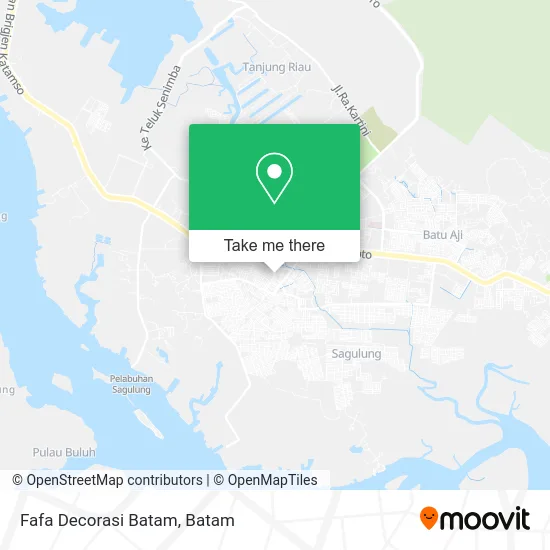 Fafa Decorasi Batam map