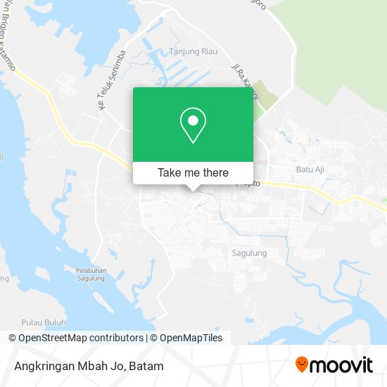 Angkringan Mbah Jo map