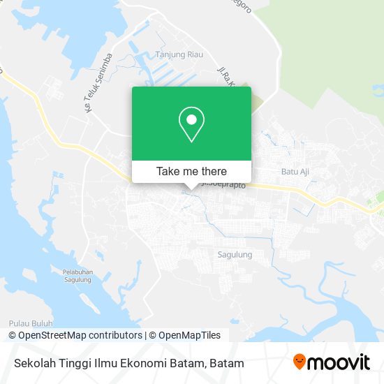 Sekolah Tinggi Ilmu Ekonomi Batam map