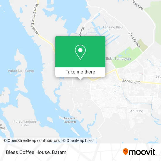 Bless Coffee House map