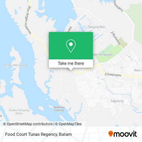 Food Court Tunas Regency map
