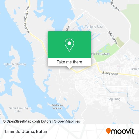 Limindo Utama map